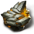 Faint celestial iron source